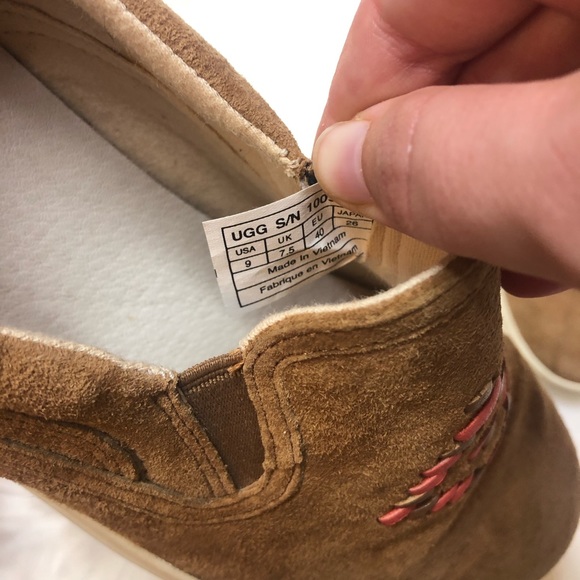 UGG Fierce Rustic Weave Slip-On Sneaker tan - Picture 9 of 11